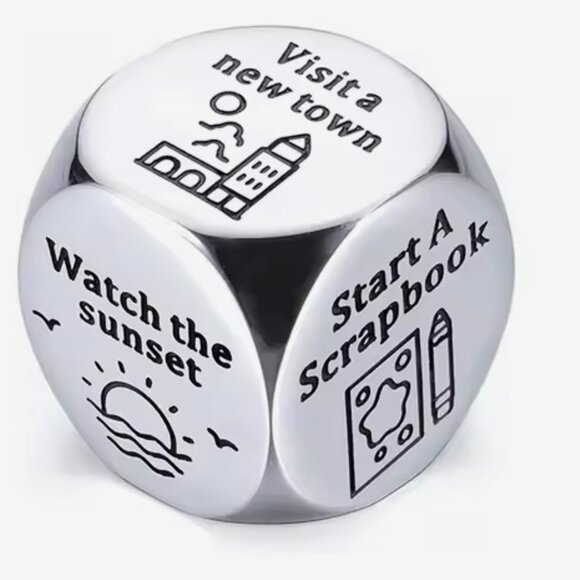 Stainless Steel Date Night Dice Set – Adult Entertainment for Endless Fun - Picture 7 of 8